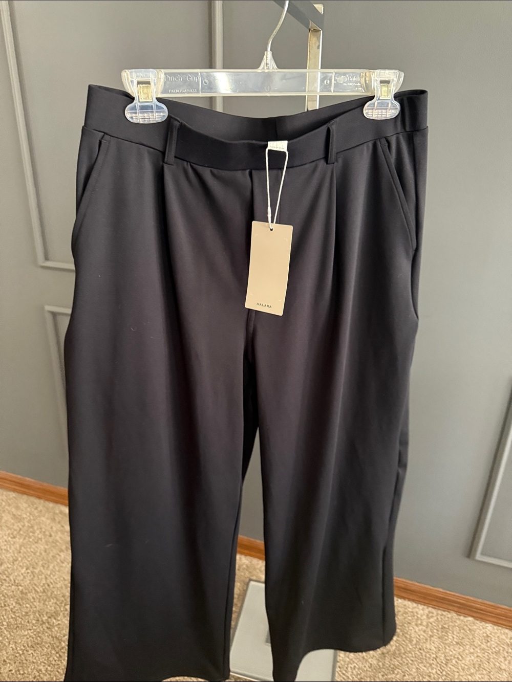 Halara Flex DayStretch High Waisted Pocket Work Flare Pants size L